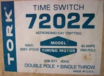 Tork Model 7202Z Astronomic Time Switch / 208-277 Vac 60 Hz New In Box. Fixed Price $89.99.