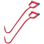 17 Inch Hay Hook Replaces Red Heavy Duty Metal 2 Pcs. Fixed Price $42.02.