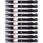 10PK Oregon 198-049 Mulching Blades For 21" Cub Cadet 742-0741, 942-0741A. Fixed Price $66.39.