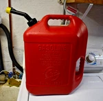 Vintage Blitz Gal 16OZ Pre Ban Gas Can 50841 Usa Two Handle Self-venting Fast. Fixed Price $64.95.