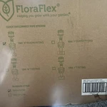 Box Of 12 Floraflex Pipe System Multi Flow 3/4'' Elbow Qdps Open Bubbler. Fixed Price $300.00.