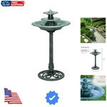 35" Tall 3-TIER Outdoor Pedestal Water Fountain Durable Resin Cascading Wat.... Fixed Price $89.59.