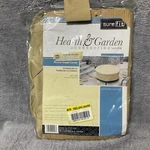 New Patio Furniture Cover Round Fire-pit Hearth & Garden By Sure Fit Canvas. Fixed Price $27.87.