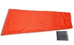 Airport Windsock Corporation 18" X 72" Orange Replacement Usa. Fixed Price $56.95.