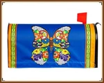 Evergreen Mailbox Cover * Talavera Butterfly Strong Magnets - Brand New. Fixed Price $22.48.
