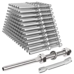 120 Pack T316 Stainless Steel Cable Railing Tension End Fittings For 1/8" Deck. Fixed Price $133.99.
