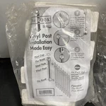 5 Rook Kits 1 7/8 Steel Post For Vinyl Mount Set Of 2 White. Fixed Price $14.24.