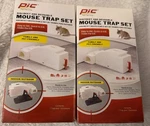 Pic Mtk-p Mouse Trap Kit, Black,discreet Of 1 (pack 2). Fixed Price $17.95.