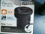 Intex Quick Fill Electric Pump, 110-120 Ac W/ Nozzles, Indoor Use (66619) Fs. Fixed Price $15.00.