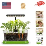Plant Growing Kit With Led Light & Root Viewing Window, Indoor Garden Ki.... Fixed Price $44.09.