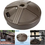 50 Pound Capacity Heavy Duty Fillable Umbrella Base - Giant Blue. Fixed Price $34.29.