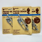 (3) Belwith Patio - Steel Locking Security Pin For Sliding Doors New. Fixed Price $29.99.