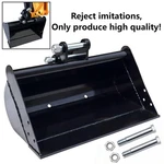 500MM Plain Bucket Grading Flat Attachment For Mini Excavators. Fixed Price $129.00.