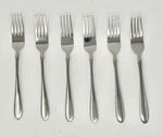 Oneida Seymour Set Of 6 Dinner Forks 1/4" Quality 18/10 Stainless. Fixed Price $39.99.