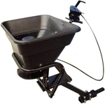 Field Tuff 12V 80 Pound Capacity Grass Seed Fertilizer Spreader With Hitch Mount. Fixed Price $340.24.