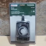 Utilitech Outdoor 24-HOUR Heavy Duty Timer Model #0155550 TNO24111 New Sealed. Fixed Price $24.95.