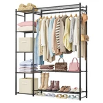 Organize Your Clothes Minutes - 4 Tier Portable Closet Rack. Fixed Price $74.99.