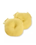 Greendale Home Fashions 15-INCH Round Indoor/outdoor Bistro Chair Cushion, Sunb. Fixed Price $37.50.