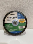 Arnold 7" Steel Wheel 17.8 Cm Model 490-321-0001 Ball Bearing, Solid Tire. Fixed Price $17.99.