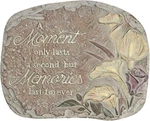 Carson Silent Reflections Memory Stepping Stone Multicolor 9 5 Inch Standard. Fixed Price $31.49.