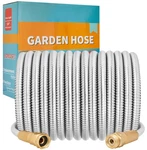 Manguera Metal 50FT Acero Inoxidable 8 Funciones Flexible Antitorsi Exterior. Fixed Price $73.99.