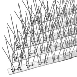 Bird Spikes Stainless Steel 134.6 Feet Coverage Pigeon Deterrent Offo Base. Fixed Price $259.99.