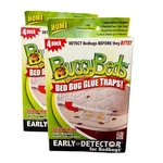2X Buggybeds Glue Traps 4-PACK Detects Before Infestation Pesticide Free. Fixed Price $13.50.
