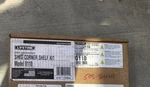 Lifetime Shed Corner Shelf Kit - New In Box 0110. Fixed Price $39.99.