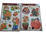 Impact Halloween Fall Window Clings Thanksgiving Usa Decor 2005 2009. Fixed Price $17.00.