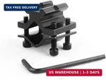 20MM Barrel Rail Mount Tube Adapter, Rifle Gun Laser Flashlight Clamp, Sc. Fixed Price $13.32.