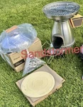 Biolite Basecamp Pizza Dome Bundle Biofuel Wood Stove Thermoelectric Generator. Fixed Price $750.00.