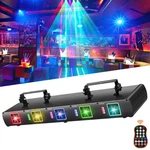 1 Pack 5 Lens Beam Rgbyc Laser Light With Remote Control Dmx Stage Projector. Fixed Price $139.99.