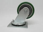 Albion PD0420019 Polyurethane Caster Wheel 4" 2" 1-3/16" Id W/ Mount Used. Fixed Price $22.82.