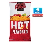 Full Box 9X Bags Uncle Ray's Hot Potato Chips - 8OZ Each. Fixed Price $42.62.