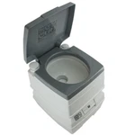 Stuff 5 Gallon Portable Outdoor Toilet With Removable Holding Tank White. Fixed Price $170.00.