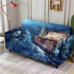 Underwater Treasure Stretch Sofa Lounge Couch Slipcover Recliner Protector. Fixed Price $52.28.