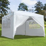 Outsunny 10 X Ft Pop-up Canopy Folding Tent Gazebo Party Wedding. Fixed Price $250.42.
