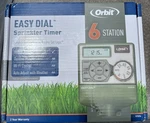Orbit Dial Station Sprinkler Timer 57596 W/easy-set Logic Programming. Fixed Price $34.99.