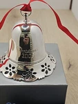 Towle Silversmiths Christmas Bell 2005 Poinsettia Musical 25TH (S3). Fixed Price $20.90.