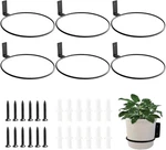 8 Inch Wall Mounted Holder,plant Mount,flower Pot For Outside,. Fixed Price $42.99.