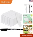 500PCS 4-INCH Waterproof Plant Labels With Permanent Marker For Gardeners. Fixed Price $13.99.
