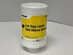 Ecolab 6100975 Low Temp Laundry Solid Chlorine Sanitizer Container 4 Lbs. Fixed Price $98.00.