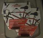 Racor Single Folding Bike Rack Wall Mount Black PSB-1R Space Saving Hanger. Fixed Price $8.95.