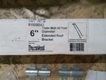 Duravent 6IN Duraplus Extended Support Mount Roof Bracket Kit W/adjustable Legs. Fixed Price $110.00.