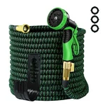 Garden Water Hose 50/75/100FT Deluxe Expandable Heavy Duty Flexible. Fixed Price $26.88.