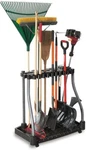 Rubbermaid Garage Tool Tower Rack Easy Assemble Wheeled Organizes Up 40 Lo. Fixed Price $106.99.