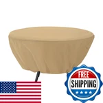 Classic Accessories Terrazzo Water-resistant 50 Inch Round Patio Table Cover,. Fixed Price $52.76.