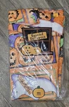 Halloween Tablecloth Pumpkin Ghost Jack-o-lantern Vinyl Cover 60 Round. Fixed Price $11.63.