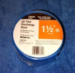 Watts, Lay-flat Discharge Hose, 1-1/2-INCH By 25-FOOT. Fixed Price $24.75.