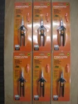 6 Fiskars #9924 Micro-tip Pruning Snip W/ Sheath For Flowers, Plants, Etc.. Fixed Price $46.90.